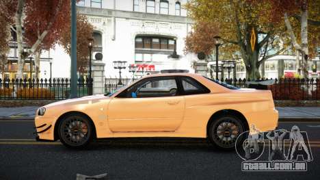 Nissan Skyline R34 Fezamu para GTA 4