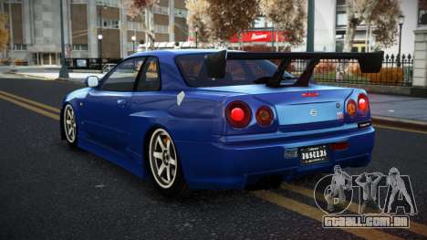 Nissan Skyline R34 Kanana para GTA 4
