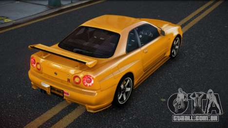 Nissan Skyline R34 Duju para GTA 4