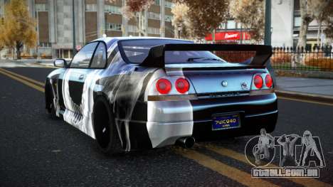 Nissan Skyline R33 Cogelria S11 para GTA 4