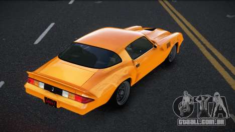 Chevrolet Camaro Z28 Vinlera para GTA 4