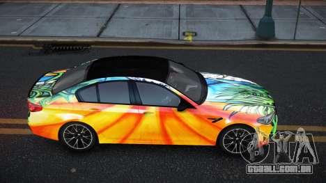 BMW M5 Isdastin S8 para GTA 4