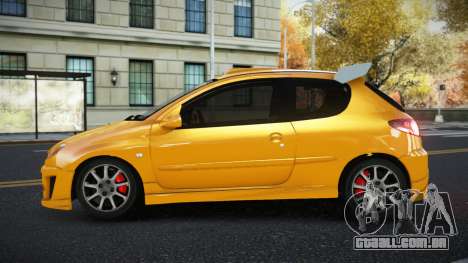 Peugeot 206 Bizjuv para GTA 4