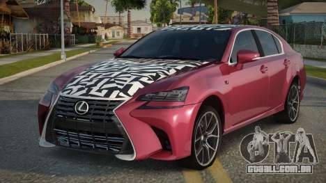 Lexus GS-F Arylian para GTA San Andreas