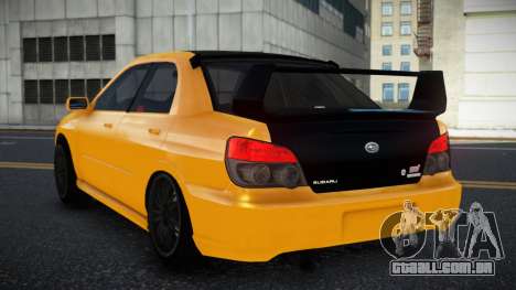 Subaru Impreza Topug para GTA 4