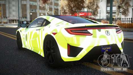 Acura NSX Lamiclos S3 para GTA 4