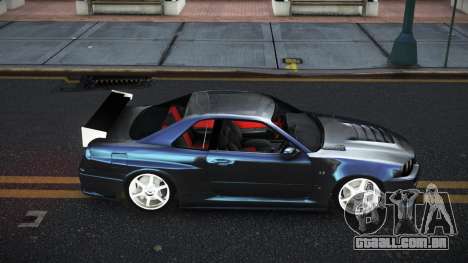 Nissan Skyline R34 Zemzuqo para GTA 4