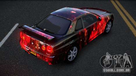 Nissan Skyline R34 Richtiny S10 para GTA 4