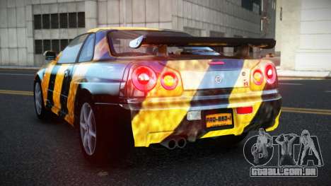 Nissan Skyline R34 Richtiny S13 para GTA 4