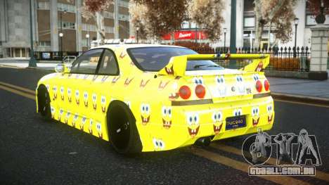 Nissan Skyline R33 Cogelria S2 para GTA 4