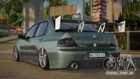 Mitsubishi Lancer Evolution VIII Yahfer para GTA San Andreas