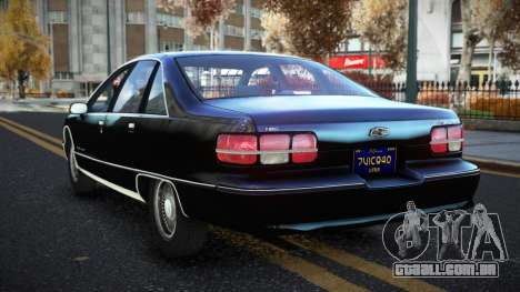 Chevrolet Caprice Biali para GTA 4