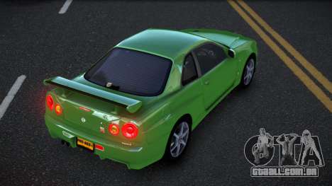 Nissan Skyline R34 Richtiny para GTA 4