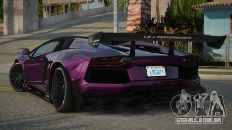 Lamborghini Aventador Ellatoriel para GTA San Andreas
