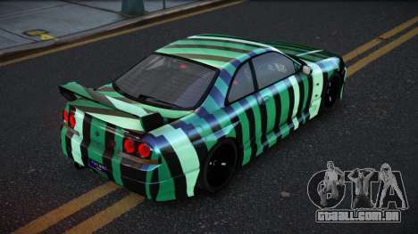 Nissan Skyline R33 Cogelria S14 para GTA 4