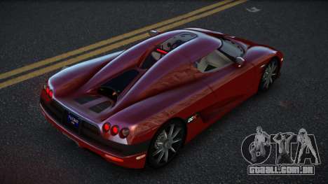 Koenigsegg CCX Wuzu para GTA 4
