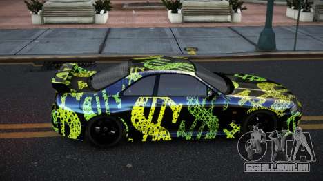 Nissan Skyline R33 Cogelria S8 para GTA 4