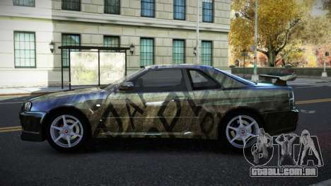 Nissan Skyline R34 Richtiny S2 para GTA 4