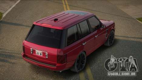 Range Rover Superchargered Lerber para GTA San Andreas