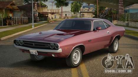 Dodge Challenger RT 71th para GTA San Andreas