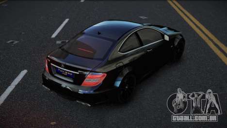 Mercedes-Benz C63 AMG Bextawip para GTA 4