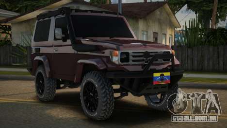 Toyota Land Cruiser Manirian para GTA San Andreas