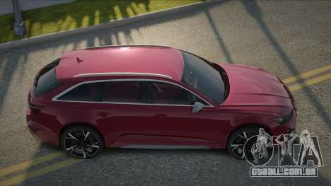 Audi RS6 C8 Beraryse para GTA San Andreas