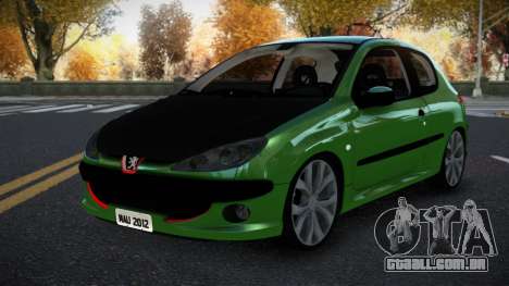 Peugeot 206 Puckuv para GTA 4