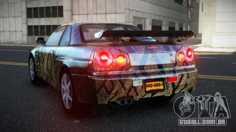 Nissan Skyline R34 Richtiny S2 para GTA 4