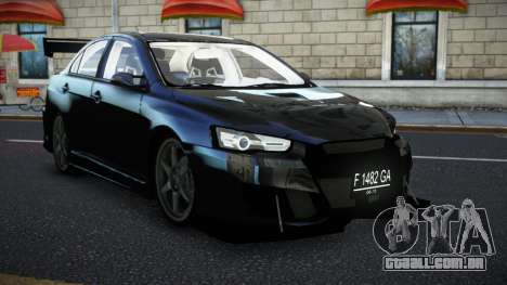 Mitsubishi Lancer Evolution X Vupabuwop para GTA 4