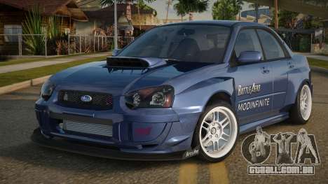 Subaru Impreza WRX STI Jenstin para GTA San Andreas