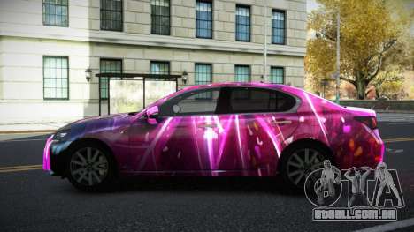 Lexus GS350 Nicas S3 para GTA 4