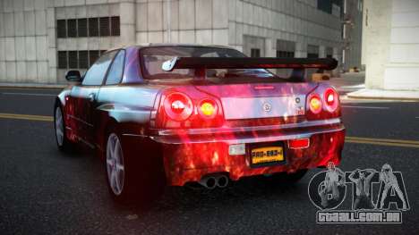 Nissan Skyline R34 Richtiny S10 para GTA 4