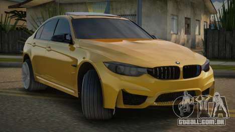 BMW M3 F30 Luziege para GTA San Andreas