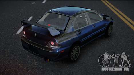 Mitsubishi Lancer Evolution VIII Gacrus para GTA 4