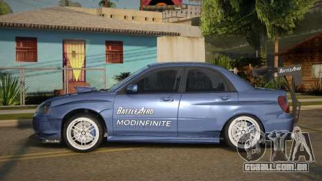 Subaru Impreza WRX STI Jenstin para GTA San Andreas