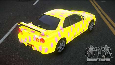 Nissan Skyline R34 Richtiny S6 para GTA 4
