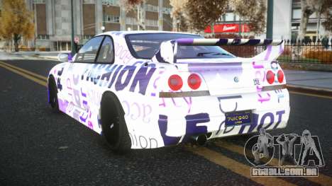 Nissan Skyline R33 Cogelria S10 para GTA 4