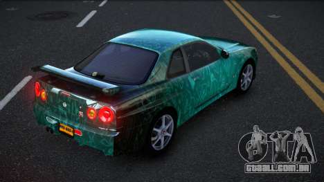 Nissan Skyline R34 Richtiny S5 para GTA 4