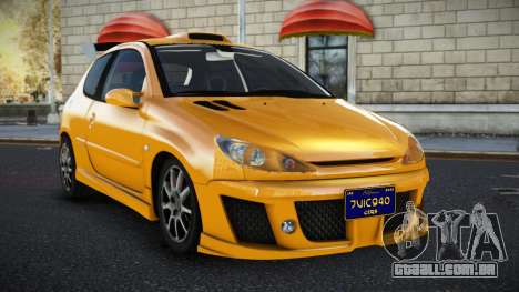 Peugeot 206 Bizjuv para GTA 4