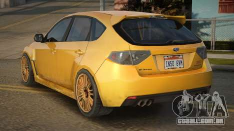 Subaru Impreza WRX Vinmean para GTA San Andreas