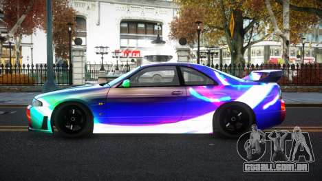 Nissan Skyline R33 Cogelria S13 para GTA 4