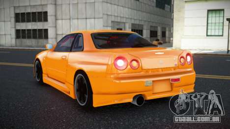Nissan Skyline R34 Natiba para GTA 4