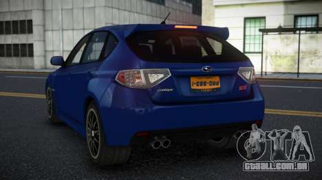 Subaru Impreza Pesiyab para GTA 4