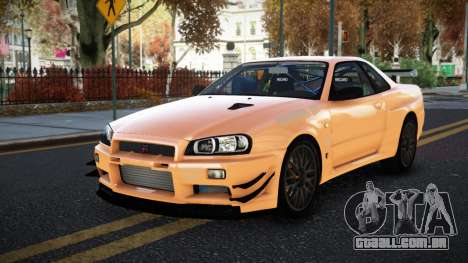 Nissan Skyline R34 Fezamu para GTA 4