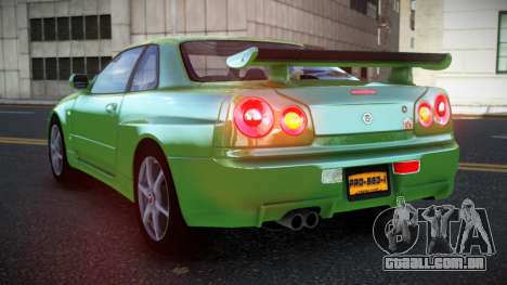Nissan Skyline R34 Richtiny para GTA 4