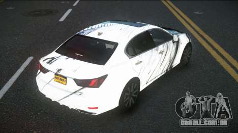 Lexus GS350 Nicas S11 para GTA 4