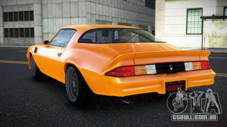 Chevrolet Camaro Z28 Vinlera para GTA 4