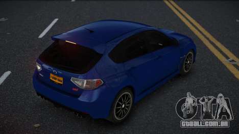 Subaru Impreza Pesiyab para GTA 4