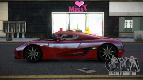 Koenigsegg CCX Wuzu para GTA 4